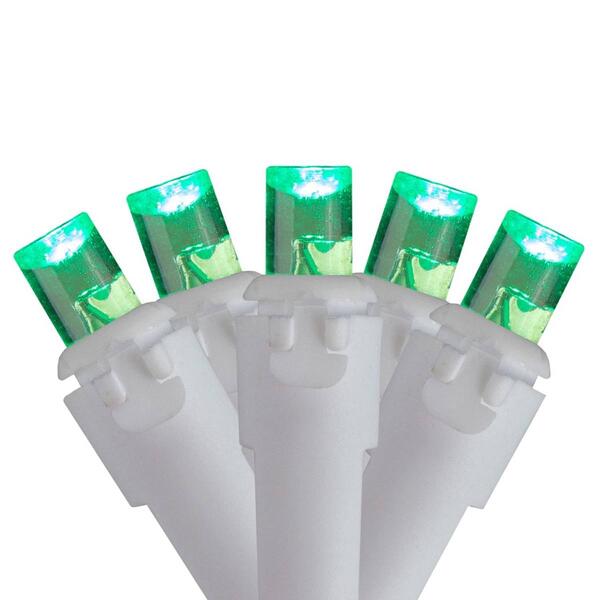 Northlight Seasonal 5.5ft. Green LED Icicle Christmas Lights - image 