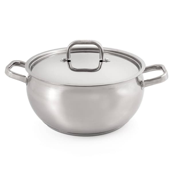 BergHOFF Belly Shape 18/10 Stainless Steel Stockpot w/ Lid - image 