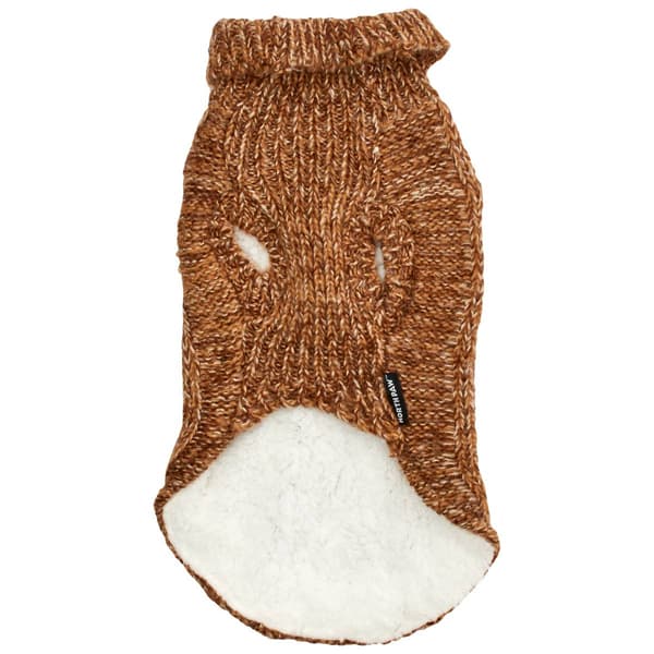 North Paw Cable Knit Pet Sweater
