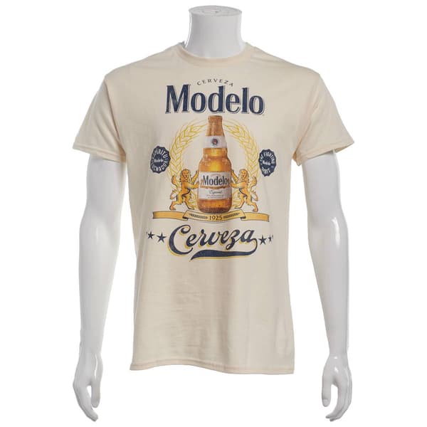 Mens Modelo Athletic Crest Short Sleeve Graphic Tee