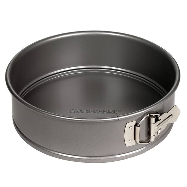 Farberware&#40;R&#41; 9in. Non-Stick Bakeware Round Springform Pan - image 