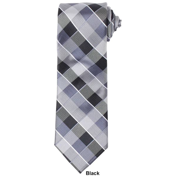 Mens John Henry® Brooklyn Plaid Tie