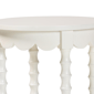 Baxton Studio Sally Round Nightstand with Bamboo Inspired Legs - image 3