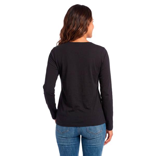 Womens Project Long Sleeve Rainbow Sequin Trees Tee