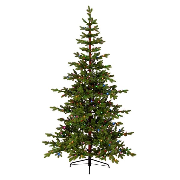 National Tree 7.5ft. Feel Real&#174; Pre-Lit Artificial Christmas Tree