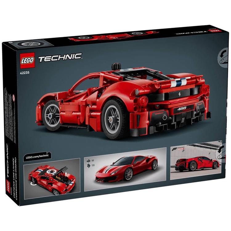 LEGO® Technic™ Ferrari 488 Pista Car Building Kit