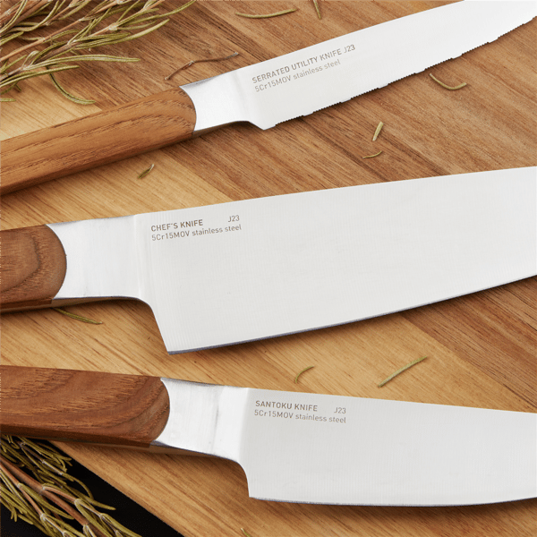 BergHOFF DiNA Ion 3pc. Stainless Steel Knife Set