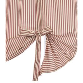 Thermalogic&#8482; Ticking Stripe Rod Pocket Tie-Up Curtain