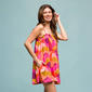 Womens 24/7 Comfort Apparel Multicolor Spaghetti Strap Mini Dress - image 4