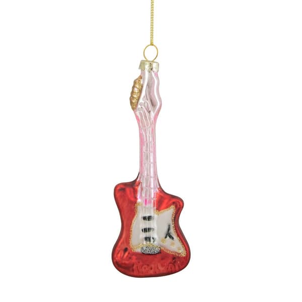 Northlight Seasonal Bass Guitar Christmas Ornament - image 
