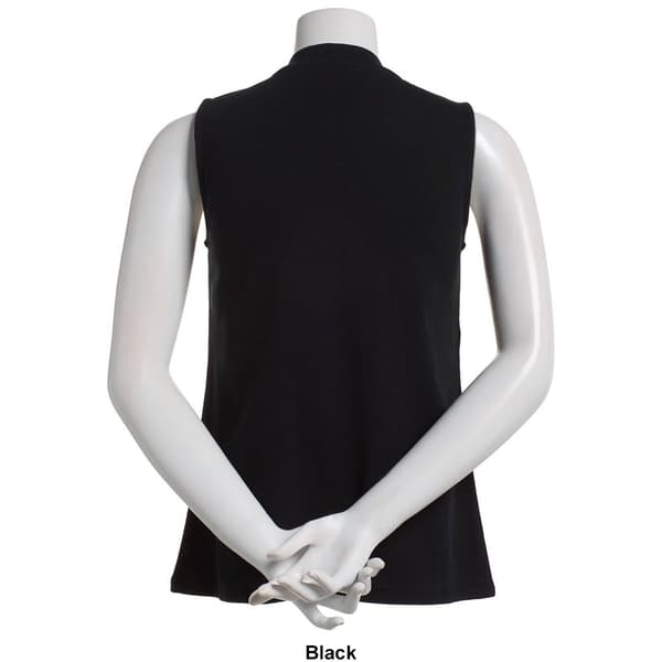 Womens Architect&#174; 2x2 Solid Ribbed Henley Tank Top