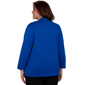 Plus Size Alfred Dunner Dinner Theater Geo Two in One Blouse - image 2