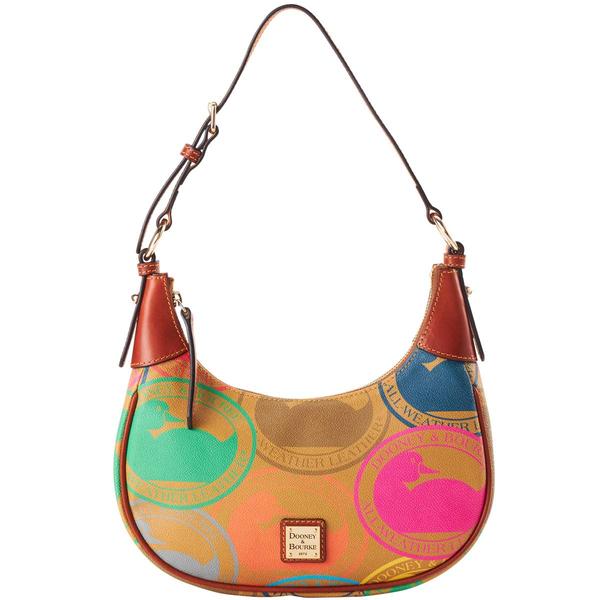 Dooney & Bourke Passport Sig Lg Hobo - image 
