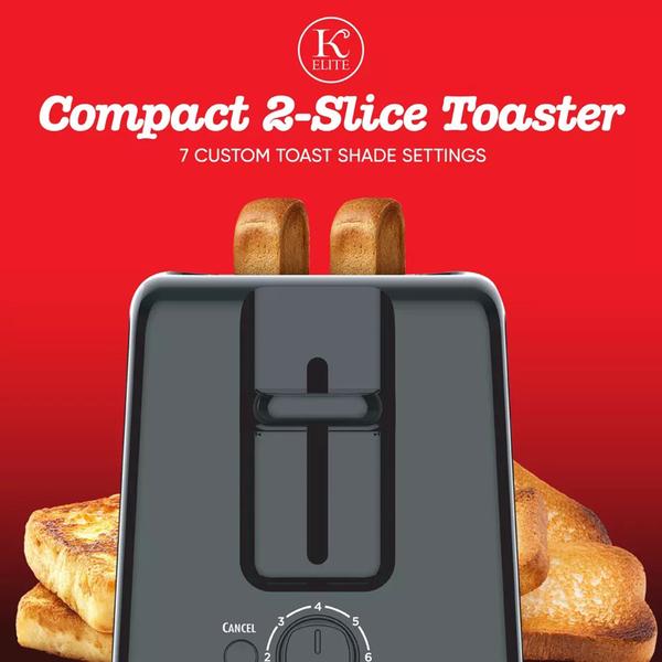 Kitchen Elite 2-Slice Toaster