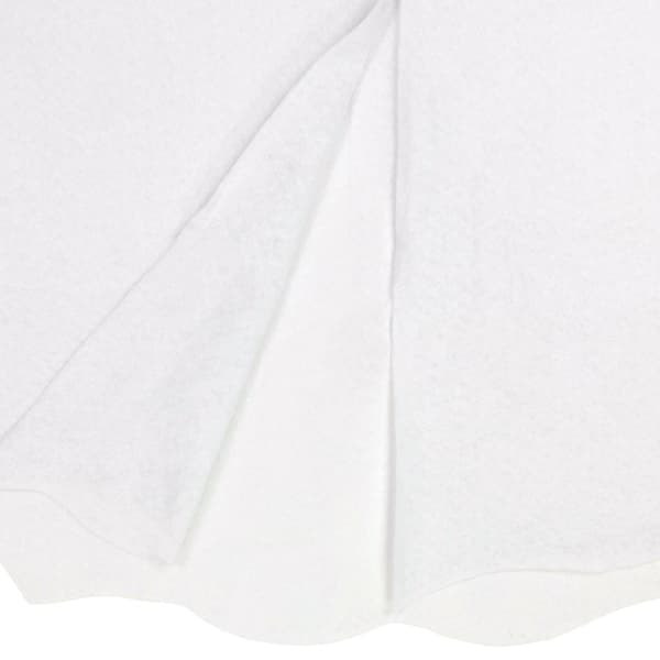 Northlight Seasonal Scalloped Edge Christmas Tree Skirt