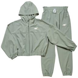 Girls (7-12) New Balance Long Sleeve Woven Jacket & Pants Set