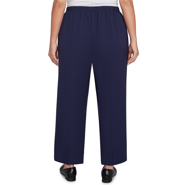 Plus Size Alfred Dunner Saratoga Springs Side Seam Pocket Short