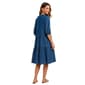 Womens Nautica Tiered Chambray A-Line Dress - image 2