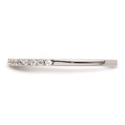 Pure Fire 14kt. White Gold Lab Grown Diamond Wedding Band