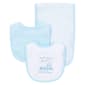 Baby Boy Little Me Thank Heaven Bib and Burp Set - image 1