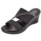 Womens Italian Shoemakers Gunner Wedge Sandals - image 1