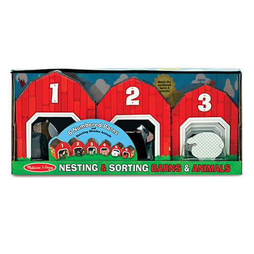 Melissa & Doug&#174; Nesting & Sorting Barns & Animals