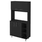 FM FURNITURE Colorado Black Wengue Pantry Cabinet - image 1