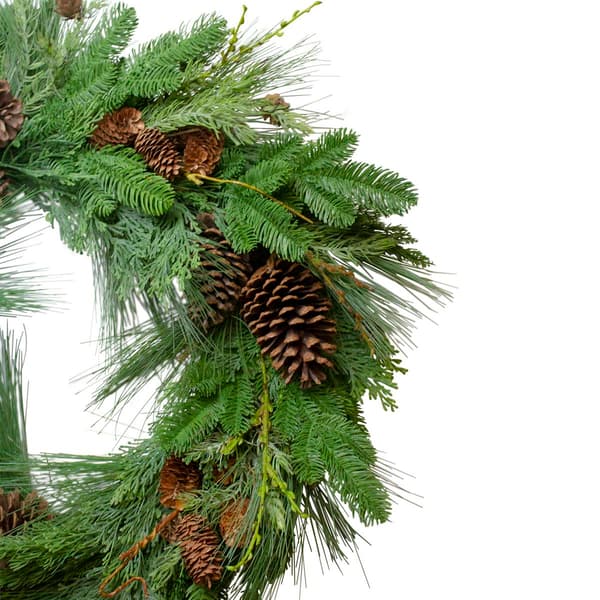 Northlight Seasonal 32in. Pine Cone Artificial Christmas Wreath