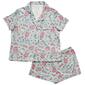 Womens Jaclyn Short Sleeve Shopping Spree Short Pajama Set - image 1