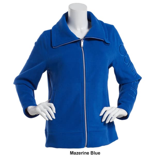 Avia Women's Plus Size Front Zip Active Performance Jacket