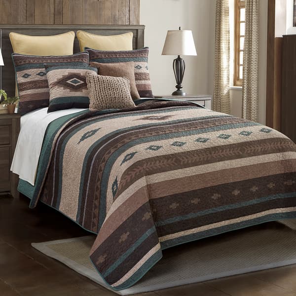 Donna Sharp Sierra Vista 140 TC Quilt Set - image 