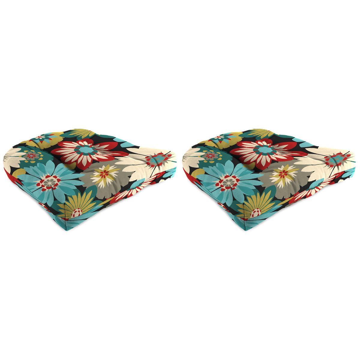 Jordan Manufacturing Wicker Chair Cushion Set - Fresco...