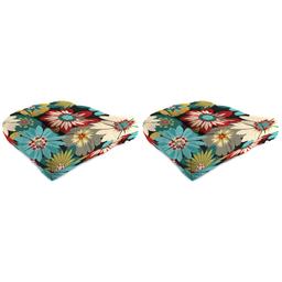 Jordan Manufacturing Wicker Chair Cushion Set - Fresco Fiesta