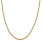 Unisex Gold Classics&#40;tm&#41; 2.2mm. 14kt. Semi Solid Franco Necklace - image 1
