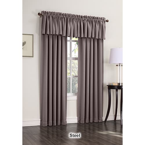 Madison Room Darkening Rod Pocket Curtain Panel