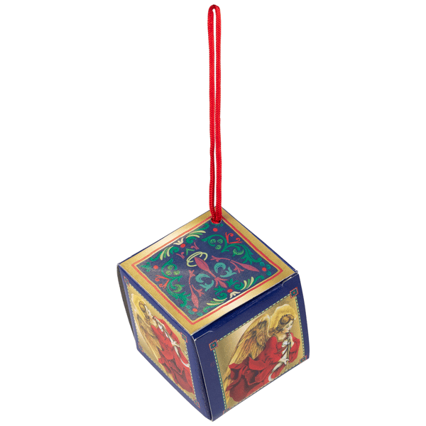 CC Christmas Decor 24pc. Trumpeting Angel Mini Gift Box Ornaments