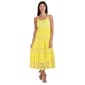 Womens Robbie Bee Sleeveless Gauze Lace Inset Maxi - image 1