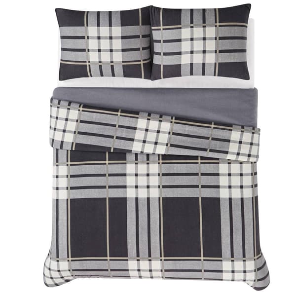 Truly Soft Milo Plaid Flannel Comforter Set