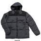 Mens Axcent Color Block Puffer Coat - image 3