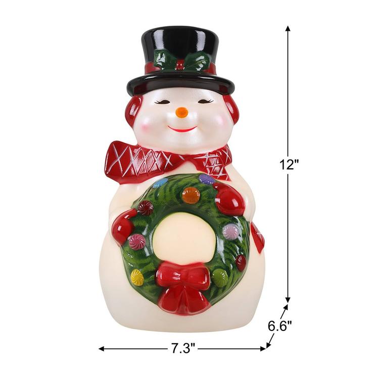 Mr. Christmas 24in. Lit Snowman Blow Mold