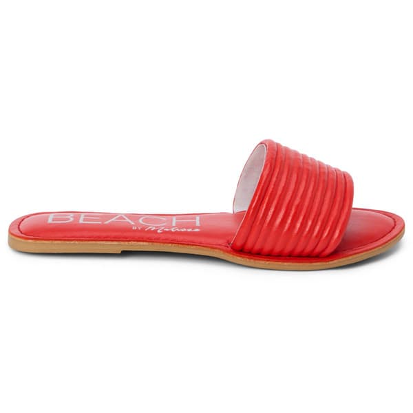 Womens Beach by Matisse Troller Slide Sandals