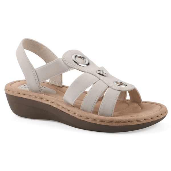 Womens Cliffs by White Mountain Casimir Mini Wedge Sandals - image 