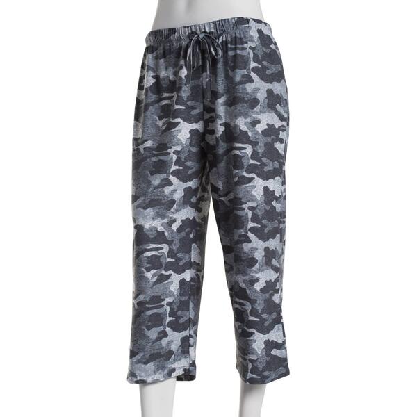 Womens Jaclyn Camo Capris Pajama Pants - image 
