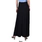 Womens NY Collection Long Solid Side Drape Skirt - image 2