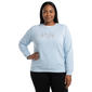 Plus Size Hasting & Smith Long Sleeve Embroidered Tree Sweatshirt - image 1