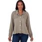 Plus Size Skye''s The Limit Contemporary Utility Solid Jacket - image 1