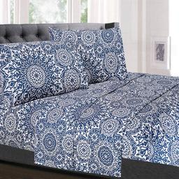 Sweet Home Collection 4pc. Oasis Microfiber Sheet Set