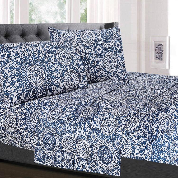 Sweet Home Collection 4pc. Oasis Microfiber Sheet Set