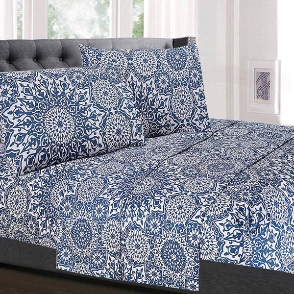 Sweet Home Collection 4pc. Oasis Microfiber Sheet Set