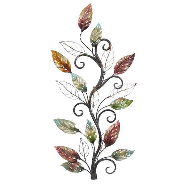 9th & Pike&#40;R&#41; Traditional Style Leaf Iron Wall Decor - image 